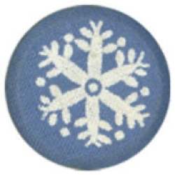 22-1.6  Radial designs (snow flake) - fabric